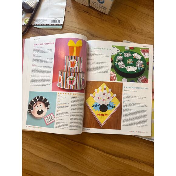 Fondant Cake Decorating Lot Emboss Cut Press Books - Picture 10 of 10